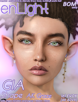 Second Life Marketplace - enLight GIA Shapes (Akeruka Grace)